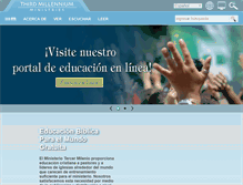 Tablet Screenshot of espanol.thirdmill.org